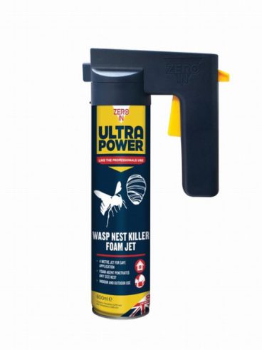 ZeroIn – Wasp Nest Killer Foam Jet Trigger Aerosol 600ml