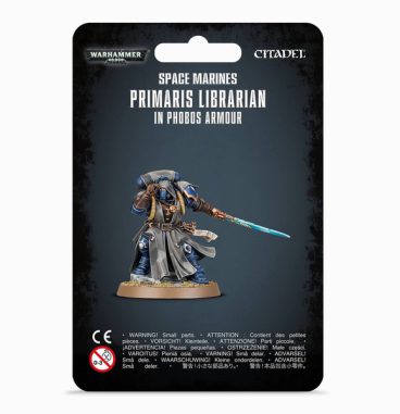 (web) WARHAMMER 40K: SPACE MARINES LIBRARIAN IN PHOBOS ARMOUR