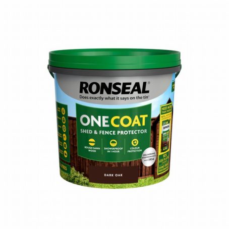 Ronseal Fence Life One Coat - Dark Oak 5L