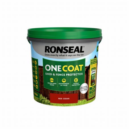 Ronseal Fence Life One Coat - Red Cedar 5L