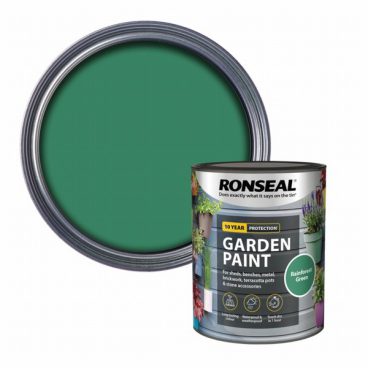 Ronseal Garden Paint – Rainforest Green 750ml