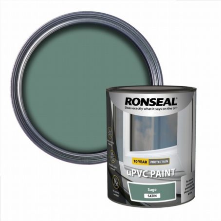 RON UPVC PAINT SAGE SATIN 10YR 750ML