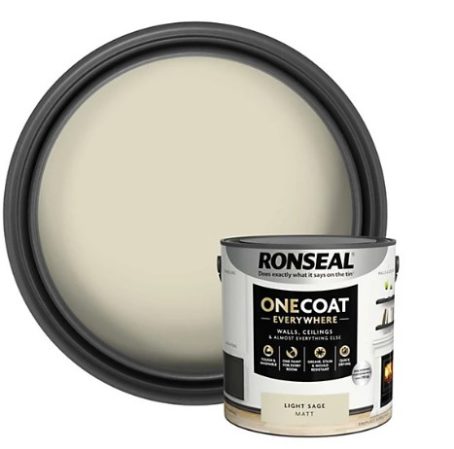 RONSEAL ONE COAT MATT LIGHT SAGE 2.5L