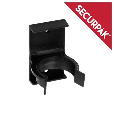 SECURPAK PLINTH CLIP BLACK 10MM 2PACK