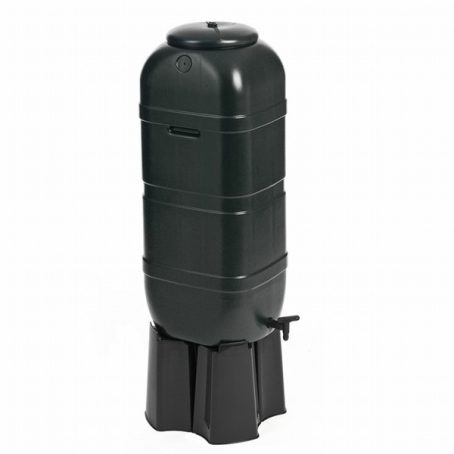 WATER BUTT SPACE SAVER 100L (TAP/STAND/FILLER)*