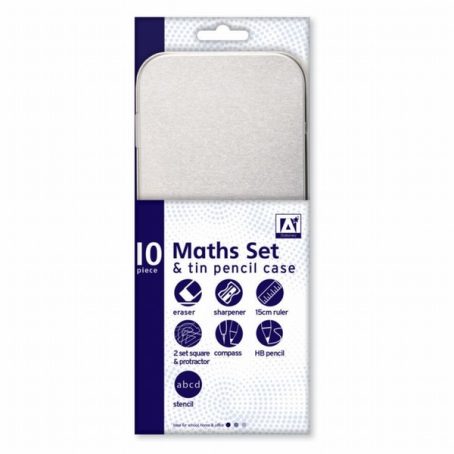 A STAR TINNED MATH SET