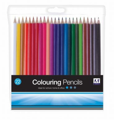 A STAR ASSORTED COLOURING PENCILS