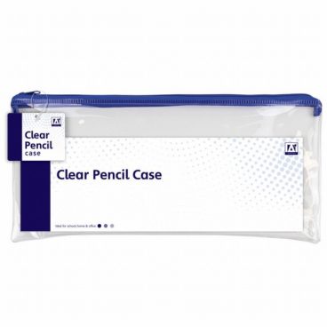 A STAR PENCIL CASE CLEAR