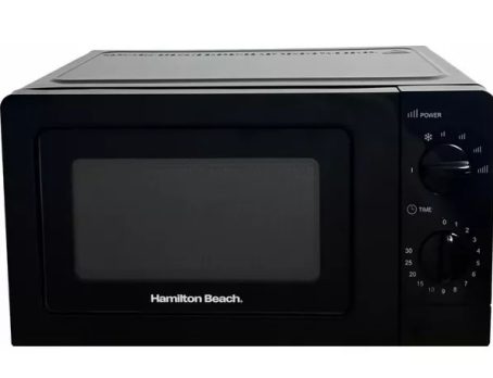 MICROWAVE HAMILTON BEACH BLACK 750W 20L