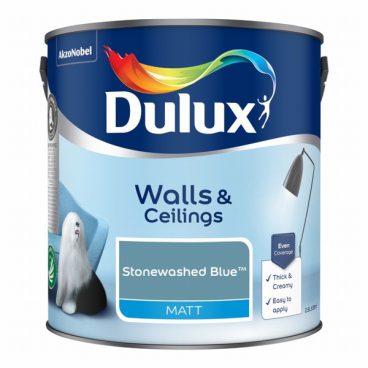 Dulux Matt Emulsion – Stonewashed Blue 2.5L