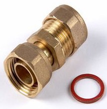 COMPRESSION TAP CONNECTOR STRAIGHT 15X1/2
