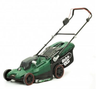 Webb 20 Volt 43cm Lawn Mower With 4ah Battery & Charger