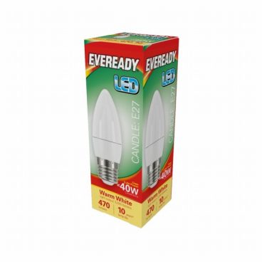 BULB LED CANDLE 5.9W (40W) ES DAYLIGHT EVEREADY