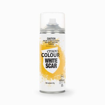 WHITE SCAR SPRAY PAINT 400ML