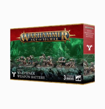 WARHAMMER AOS: SKAVEN WARSPARK WEAPON BATTERY 90-45