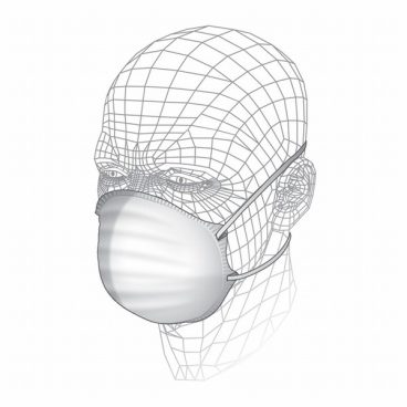 VITREX RESPIRATOR MASK FFP1 PK3