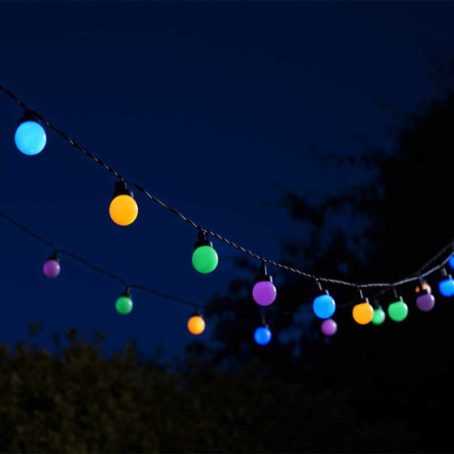 mica05/25 FESTOON STRING LIGHTS MULTI COL SET30