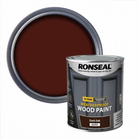 RON WEATHERPROOF GLOSS 10YR DARK OAK