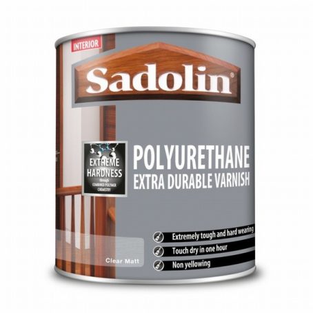 SADOLIN POLYURETHANE E/D VARNISH CLEAR MATT