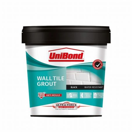 UNIBOND ULTRAFORCE WALL TILE GROUT BLACK