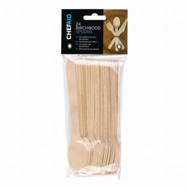 WOODEN SPOONS BAMBOO 24PK