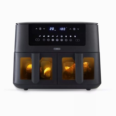 AIR FRYER TOWER VIZION DUAL 8L