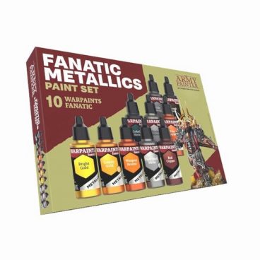 ARMY PAINTER METALLICS PAINT SET 10