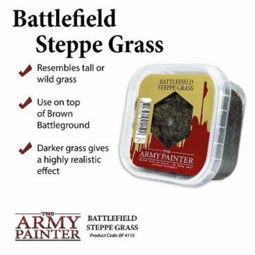 ARMY PAINTER TERRAIN BATTLEFIELD STEPPE GRASS