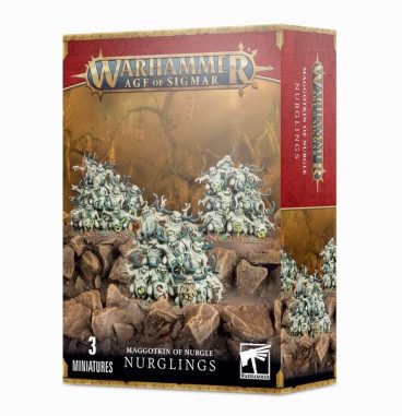WARHAMMER AOS: MAGGOTKIN OF NUGLE NURGLINGS