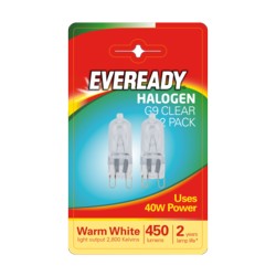 Halogen G9 Bulb 2PK – 40W