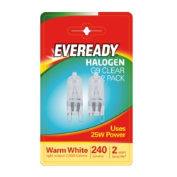 Halogen G9 Bulb 2PK – 25W