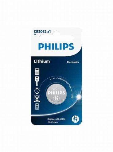 Philips Lithium Con Cell Battery CR2032 (1 in a pack)