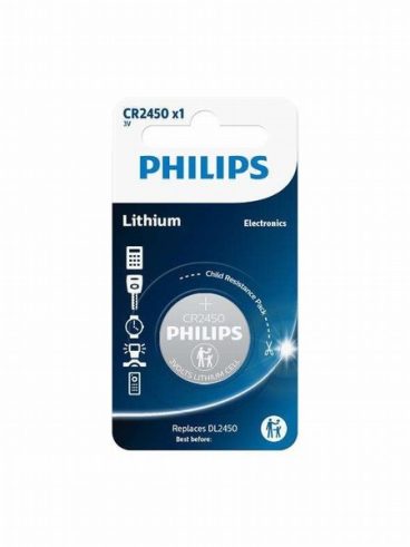 Philips Lithium Con Cell Battery CR2450 (1 in a pack)
