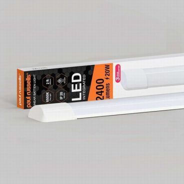 20W LED Slim Profile Batten 27mm High x 70mm Wide x 600mm Long,