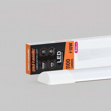 10W LED Slim Profile Batten 27mm High x 70mm Wide x 300mm Long,
