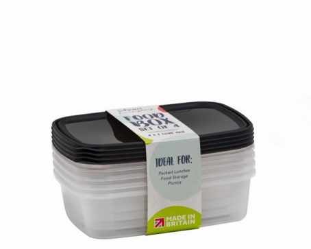 WHAM FOOD STORAGE BOX PK4 1L
