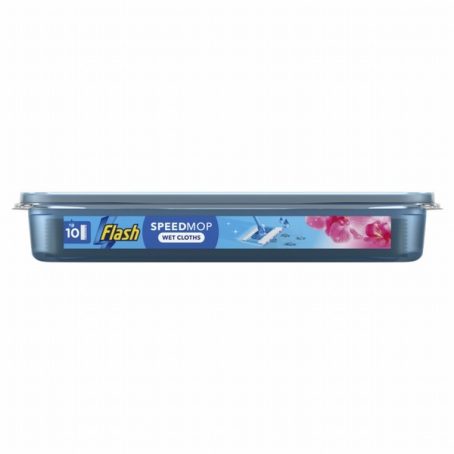 FLASH SPEEDMOP REFILL WET CLOTHS 10PK