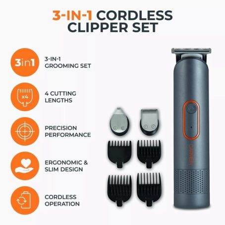 CARMEN TITAN HAIR CLIPPER SET - Image 2