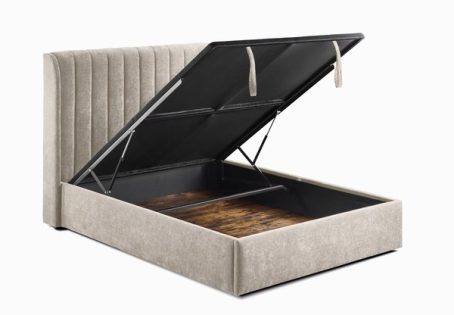 OTTOMAN BASE DOUBLE FRIDA CREAM (FULL LIFT) - Image 2