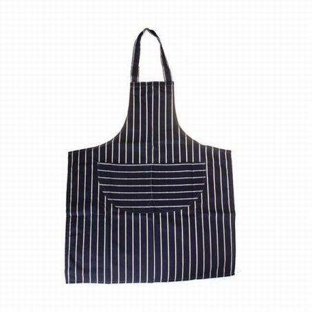 APRON BUTCHERS BLUE STRIPE