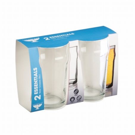 RAVENHEAD ESSENTIAL BEER PINT GLASS PK4