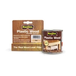 RUSTINS PLASTIC WOODFILLER OAK
