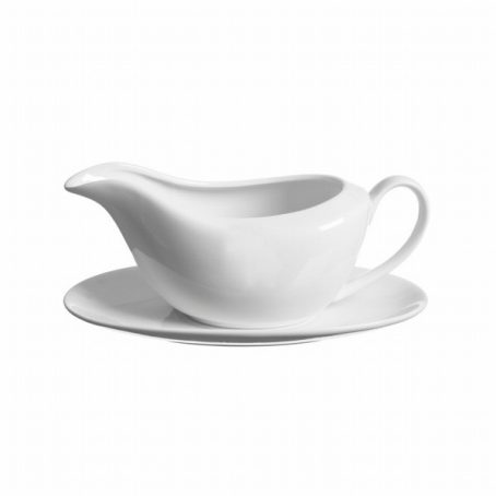 GRAVY BOAT & SAUCER KENSINGTON