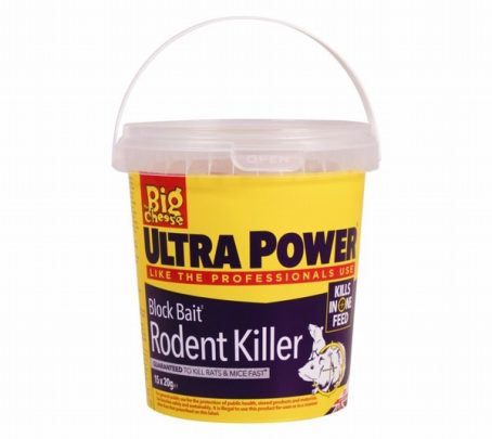 Big Cheese - Ultra Rodent Killer Blocks 15x20g