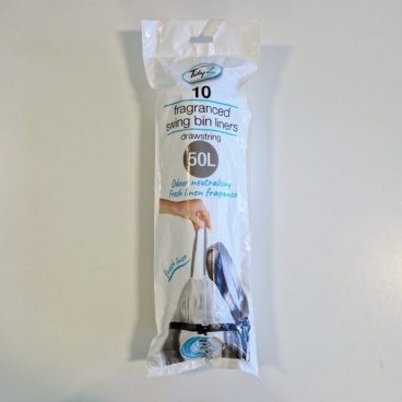 BIN LINERS FRAGRANCED SWING TIDYZ 10PK 50L n/r