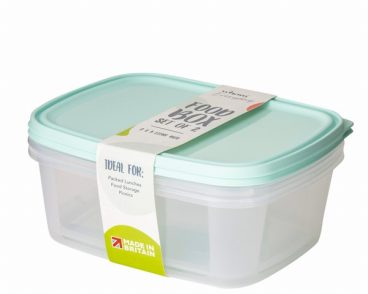 WHAM FOOD STORAGE BOX PK2 3L