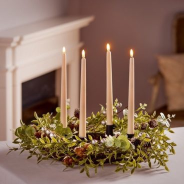CANDLE RING TAPER 25CM