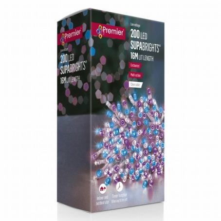 Premier - 360 LED SupaBrights Enchanted 28.7M (Clear Cable)