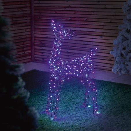 OUTDOOR FLEXIBRIGHTS REINDEER ENCHANTED 1M