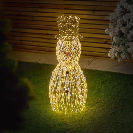 OUTDOOR FLEXIBRIGHTS SNOWMAN WARM/WHITE 73CM